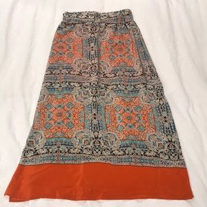 Anthropologie Maxi Skirt